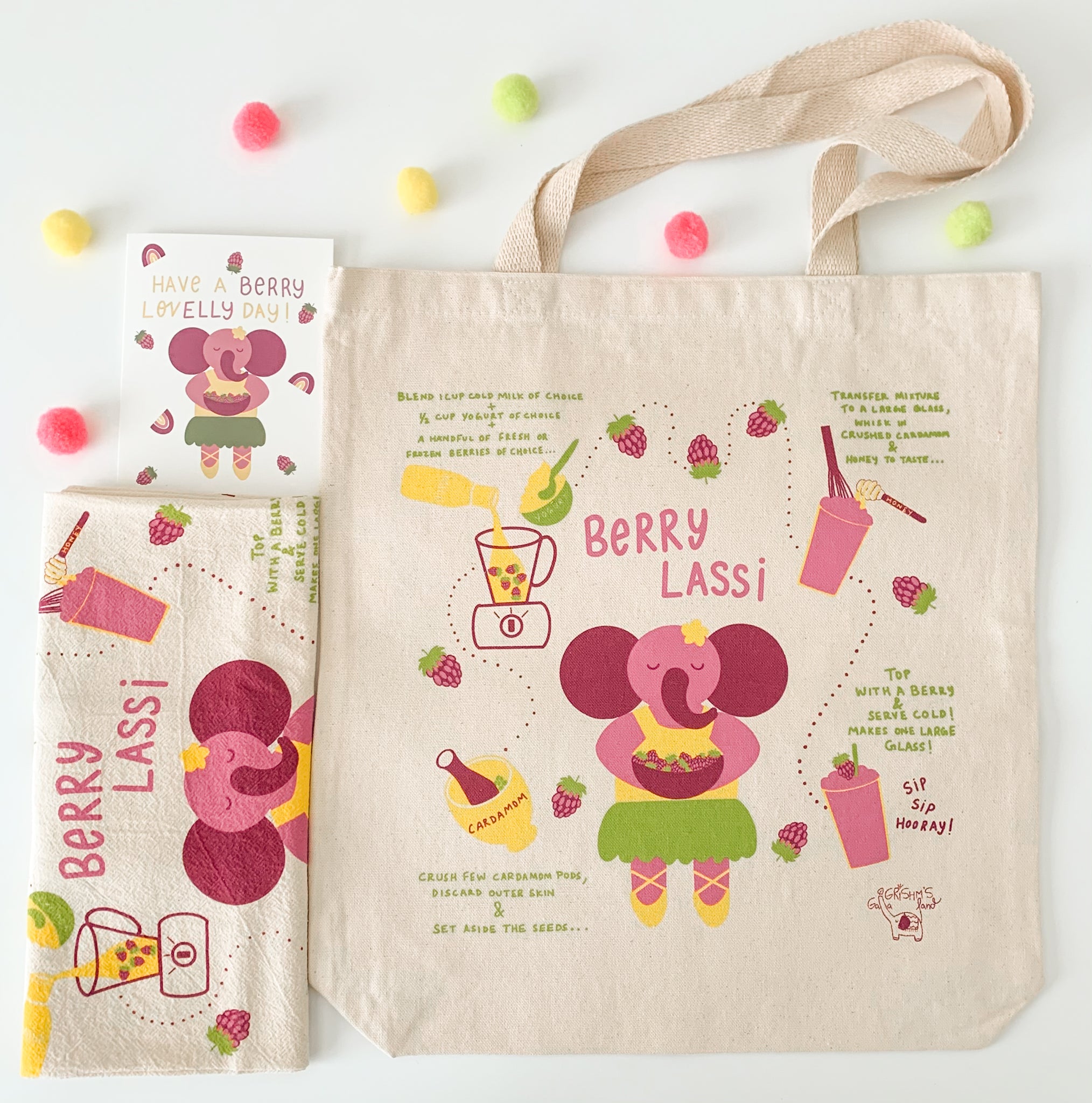 Berry Lassi Gift Set - Medium