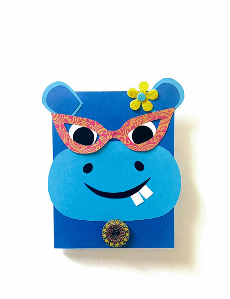 Hippo DIY Greeting Card Kit