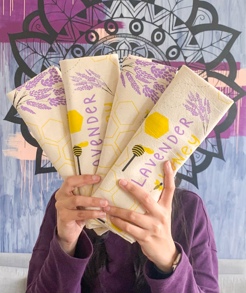 Lavender Honey Tea Towel