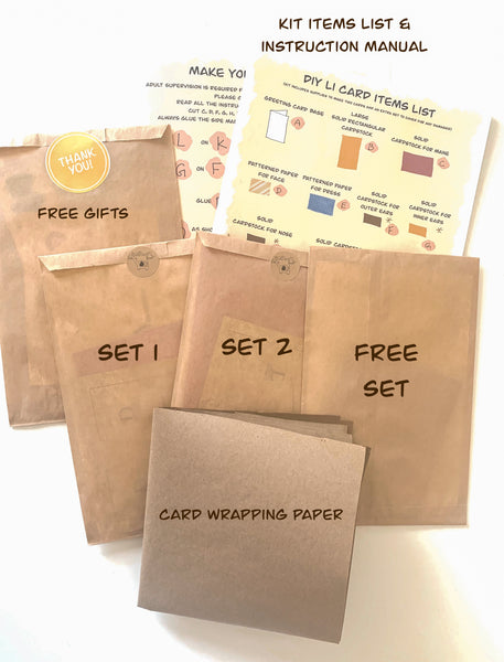 Lion DIY Greeting Card Kit