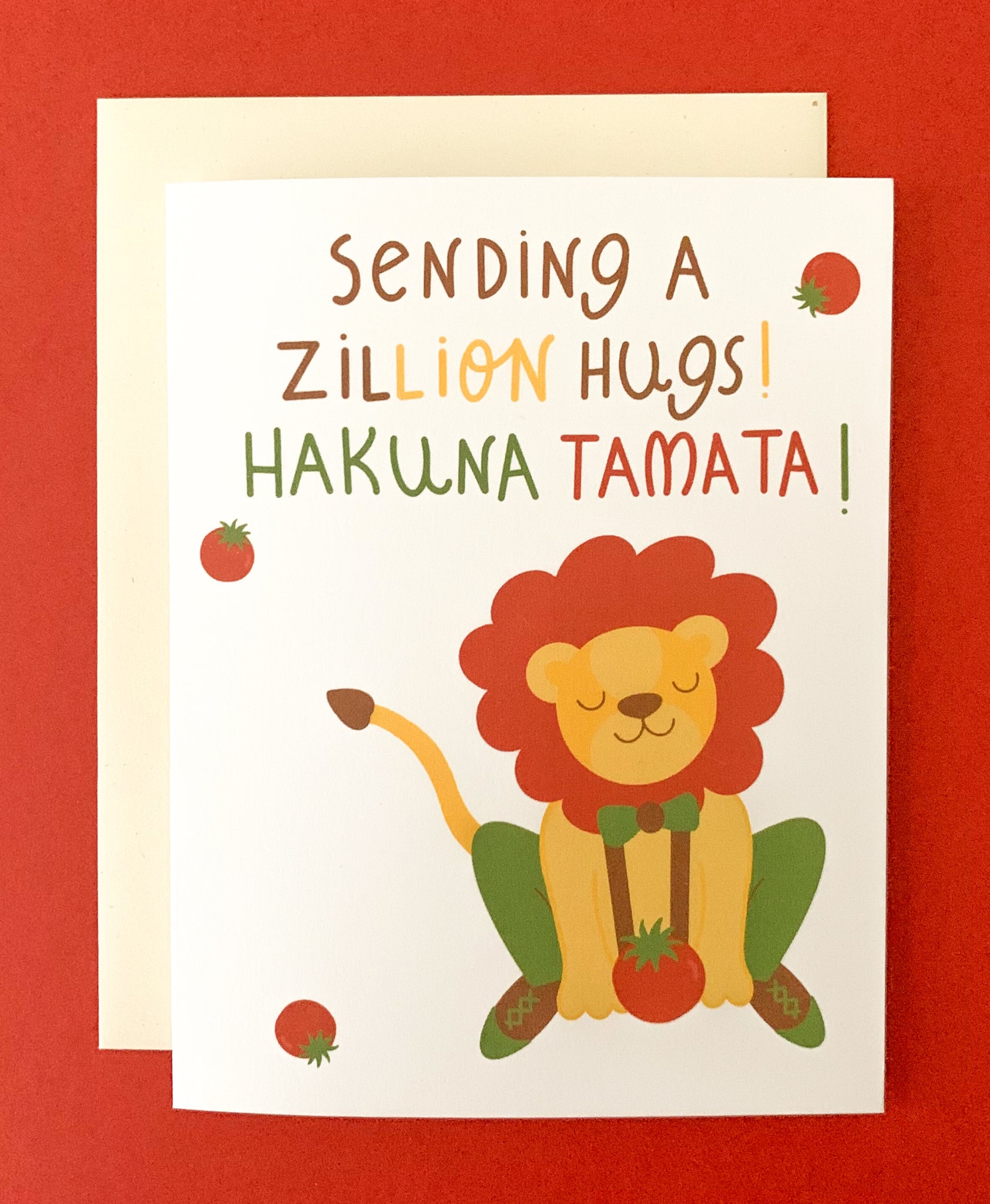 Sending Hugs Card