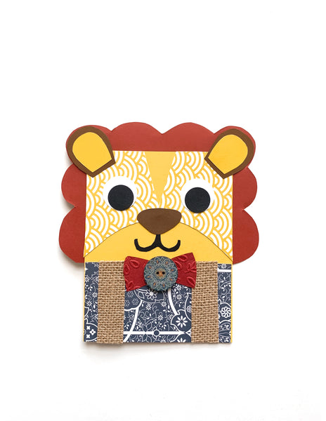 Lion DIY Greeting Card Kit