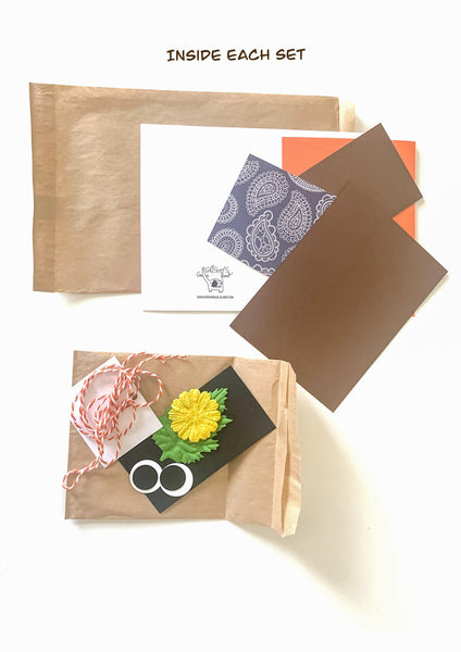 Monkey DIY Greeting Card Kit