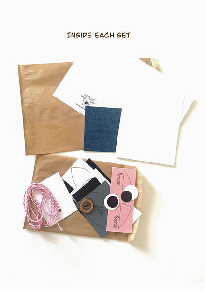 Zebra DIY Greeting Card Kit